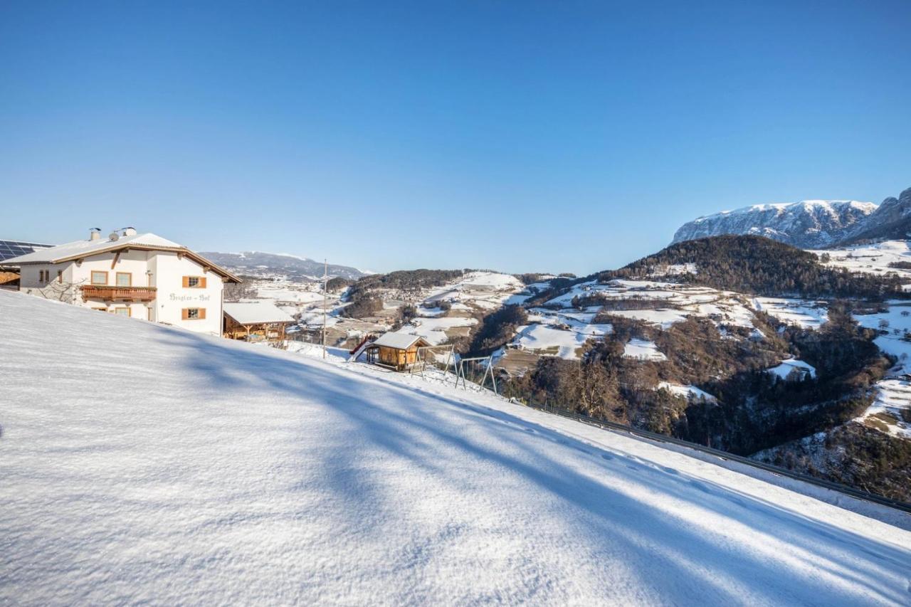 Wohnung Schlern Heigler Hof Collepietra  Kültér fotó