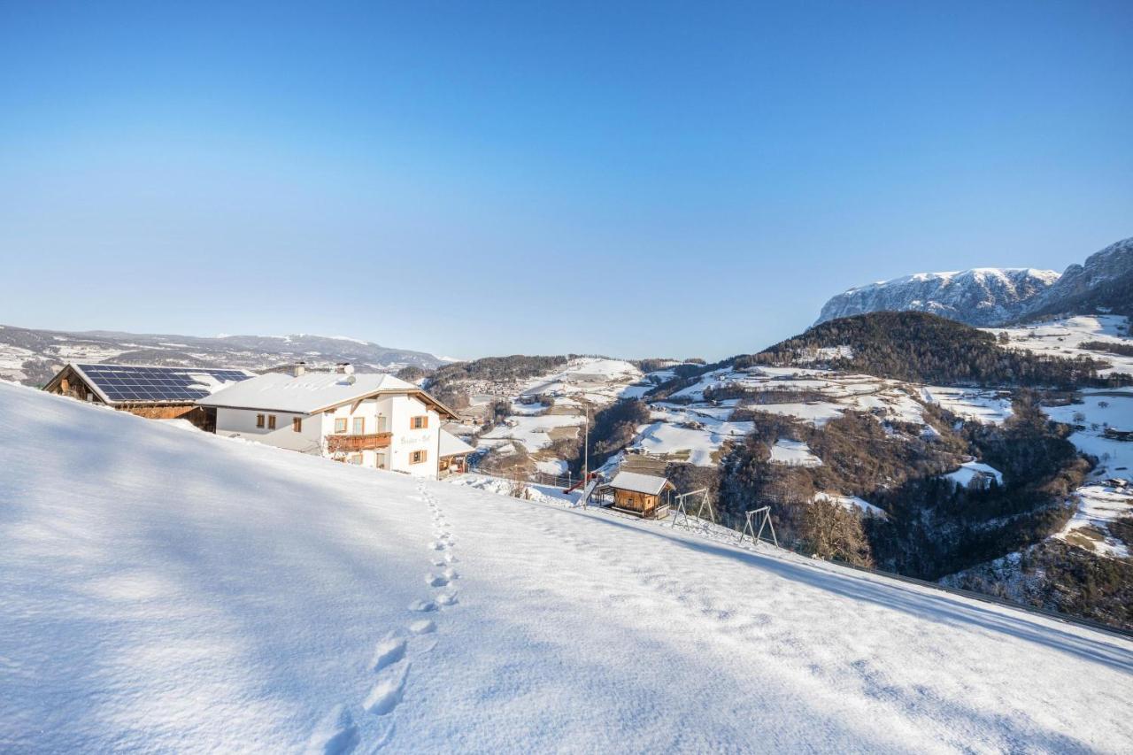 Wohnung Schlern Heigler Hof Collepietra  Kültér fotó