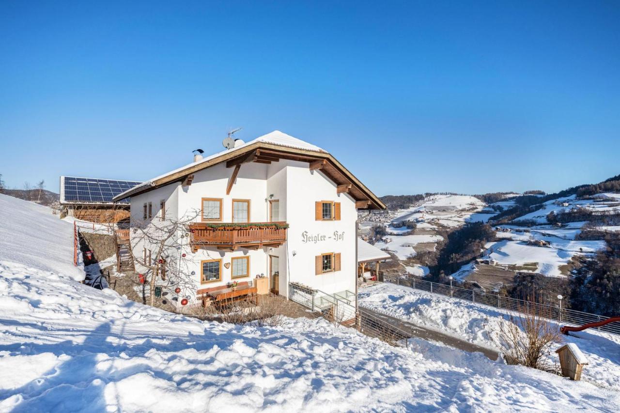 Wohnung Schlern Heigler Hof Collepietra  Kültér fotó
