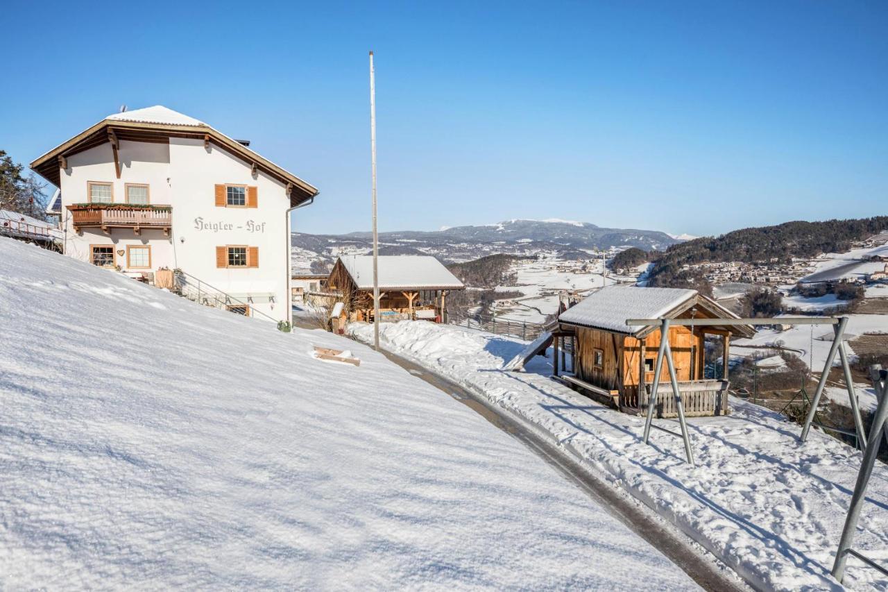 Wohnung Schlern Heigler Hof Collepietra  Kültér fotó